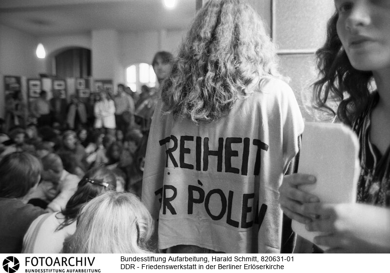 Aufnahmedatum: 1982<BR>Material/Technik: Foto<BR>Aufnahmeort: Berlin / DDR (Deutschland)<BR>Signatur: 820631-01