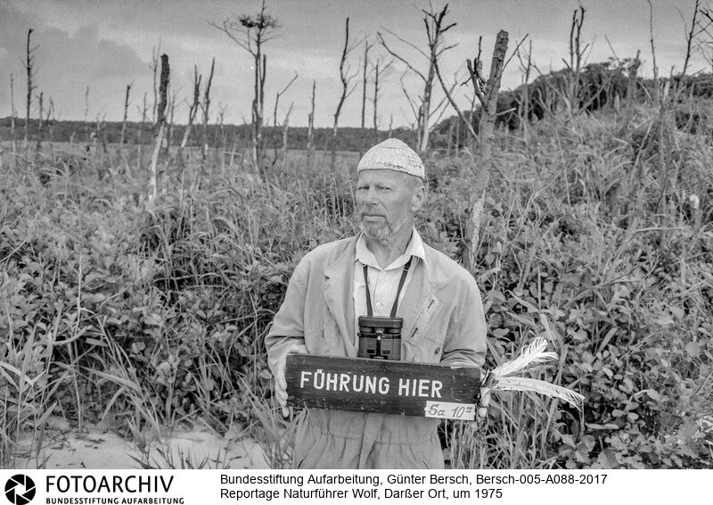 Lieblingsort Berschs<BR>Aufnahmedatum: um 1975<BR>Material/Technik: Foto s/w<BR>Aufnahmeort: Darßer Ort (Mecklenburg-Vorpommern)<BR>Signatur: Bersch-005-A088-2017<BR>