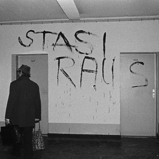 Besetzung der Zentrale des Ministeriums für Staatssicherheit (MfS) in Berlin Lichtenberg