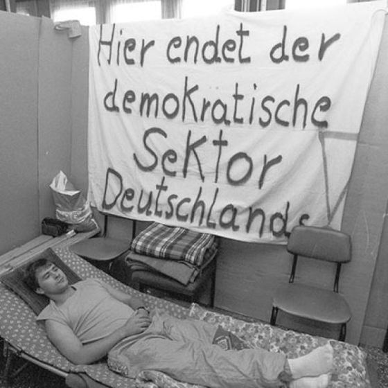 Am 1. Juli 1993 treten zwölf Kumpel in Bischofferode in den Hungerstreik, um für den Erhalt des Kalibergwerks zu kämpfen.